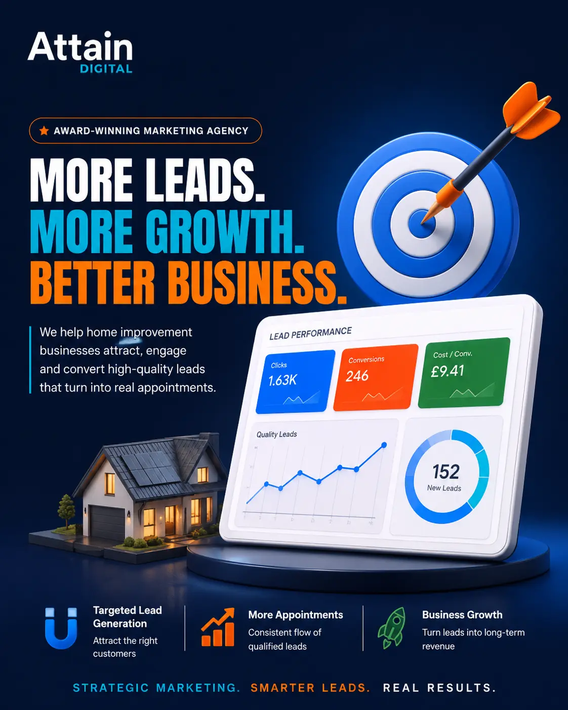 Social ad layout design concept