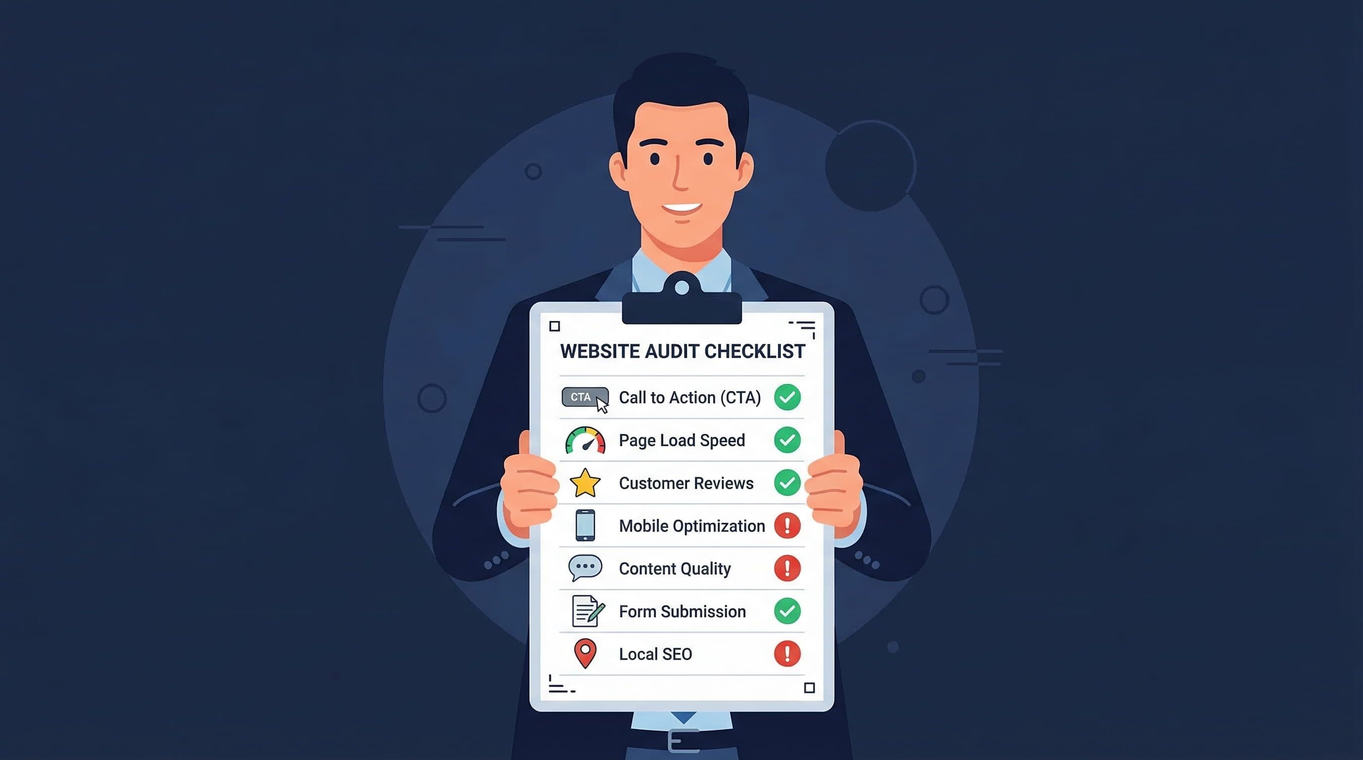 Real estate website lead generation audit