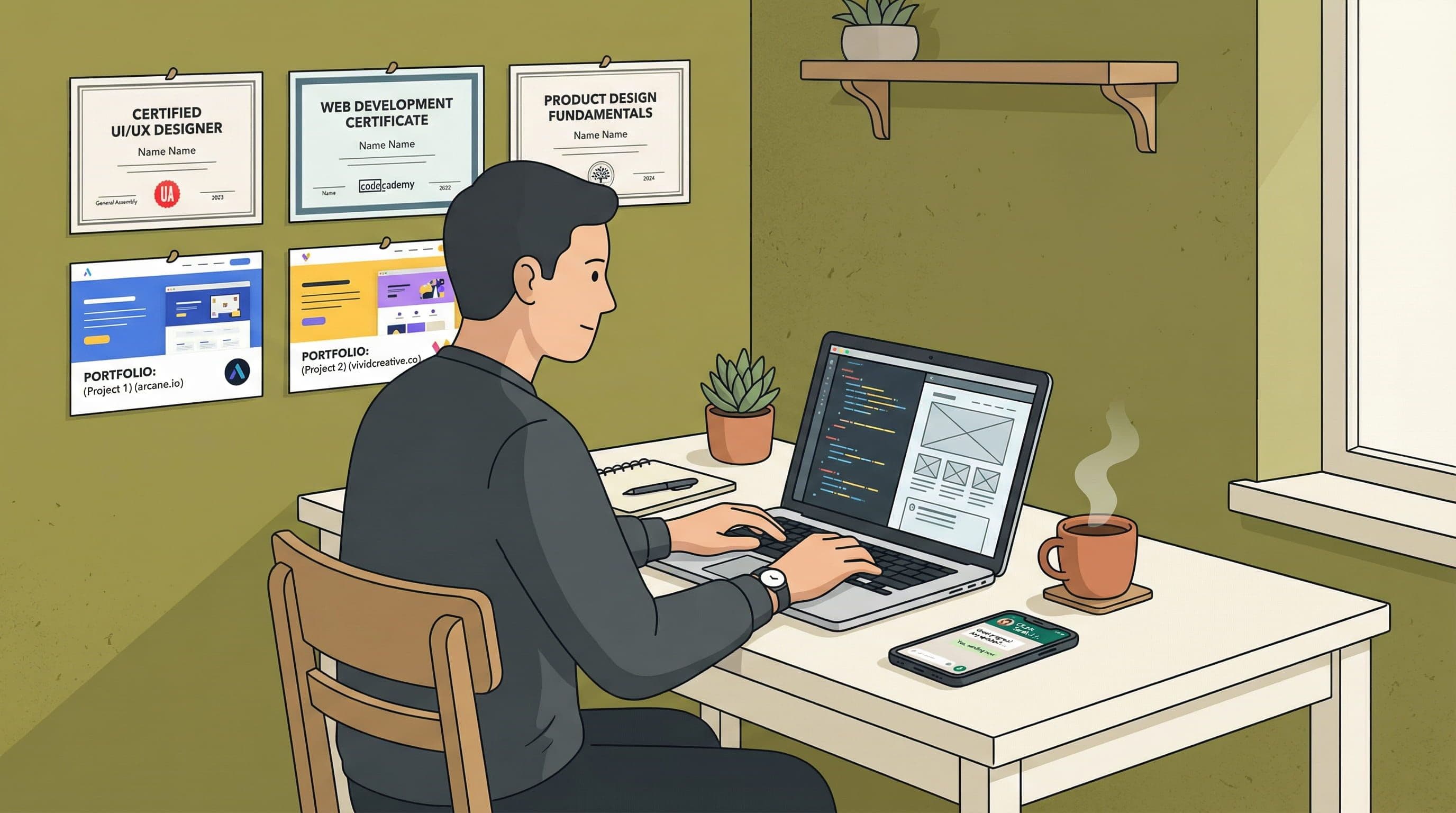 Independent web designer in Dubai