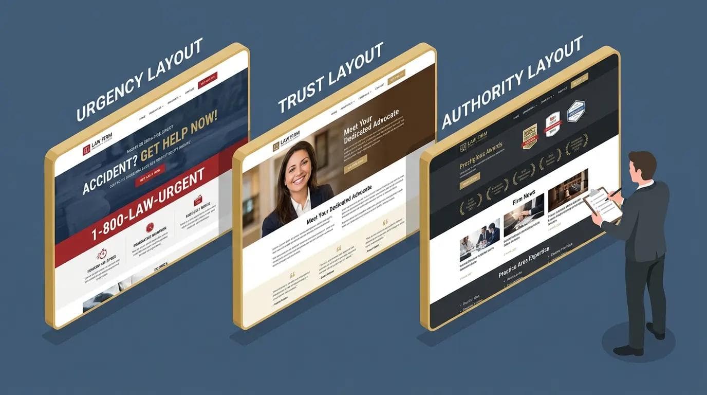 Website design layouts