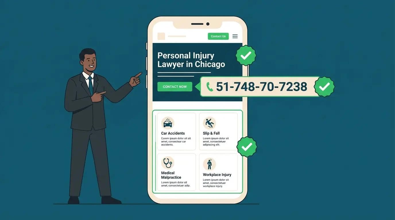 Law firm website design